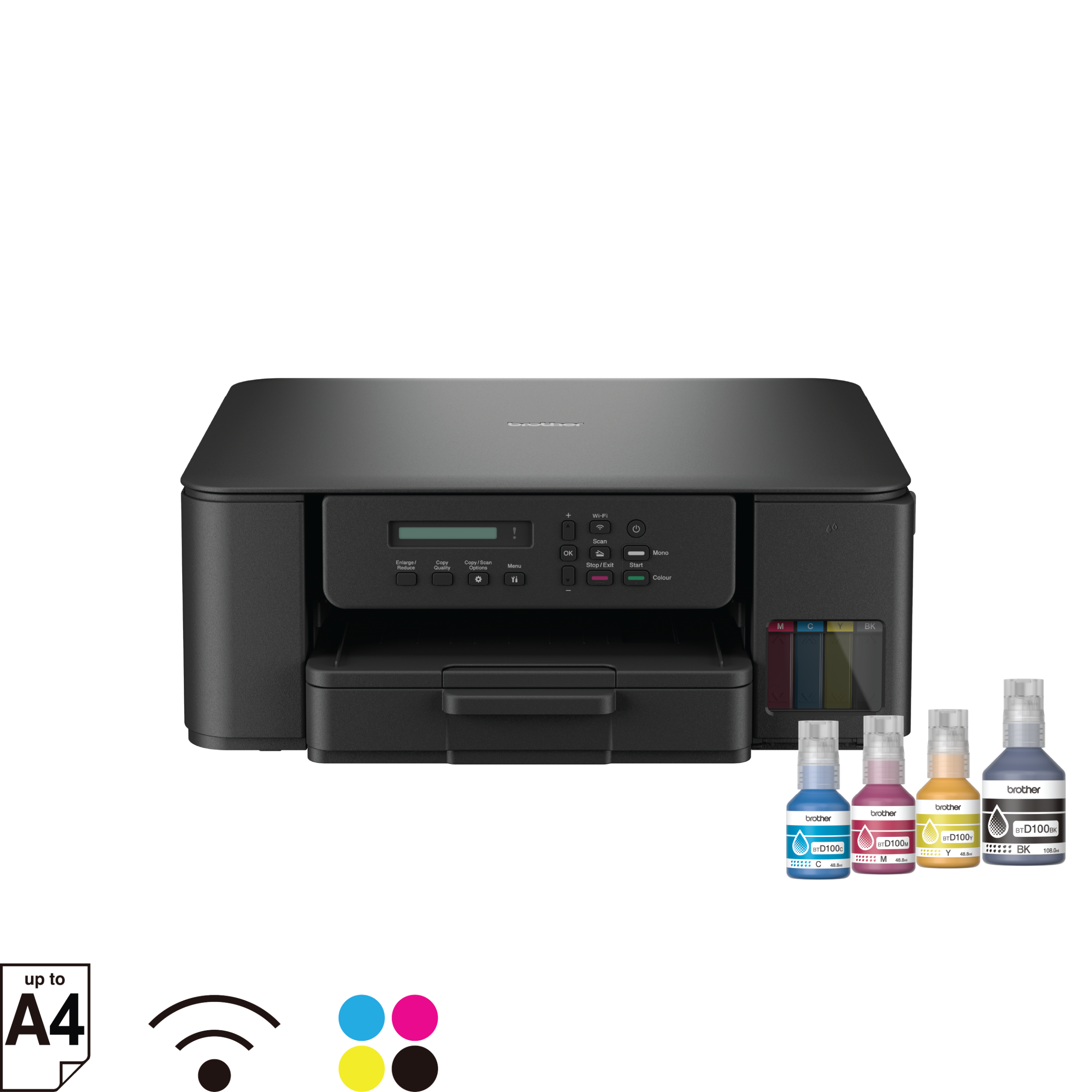 DCP-T530DW Ink Tank Printer