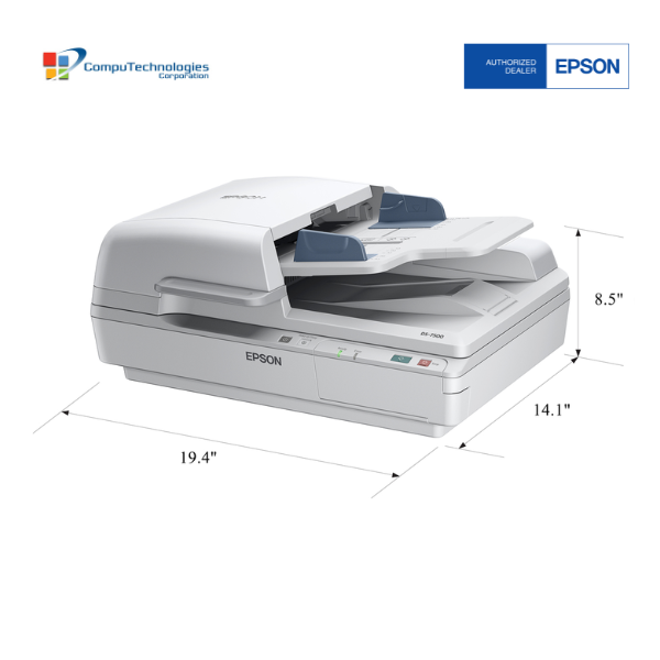 Epson WorkForce DS-7500 Flatbed Document Scanner with Duplex ADF