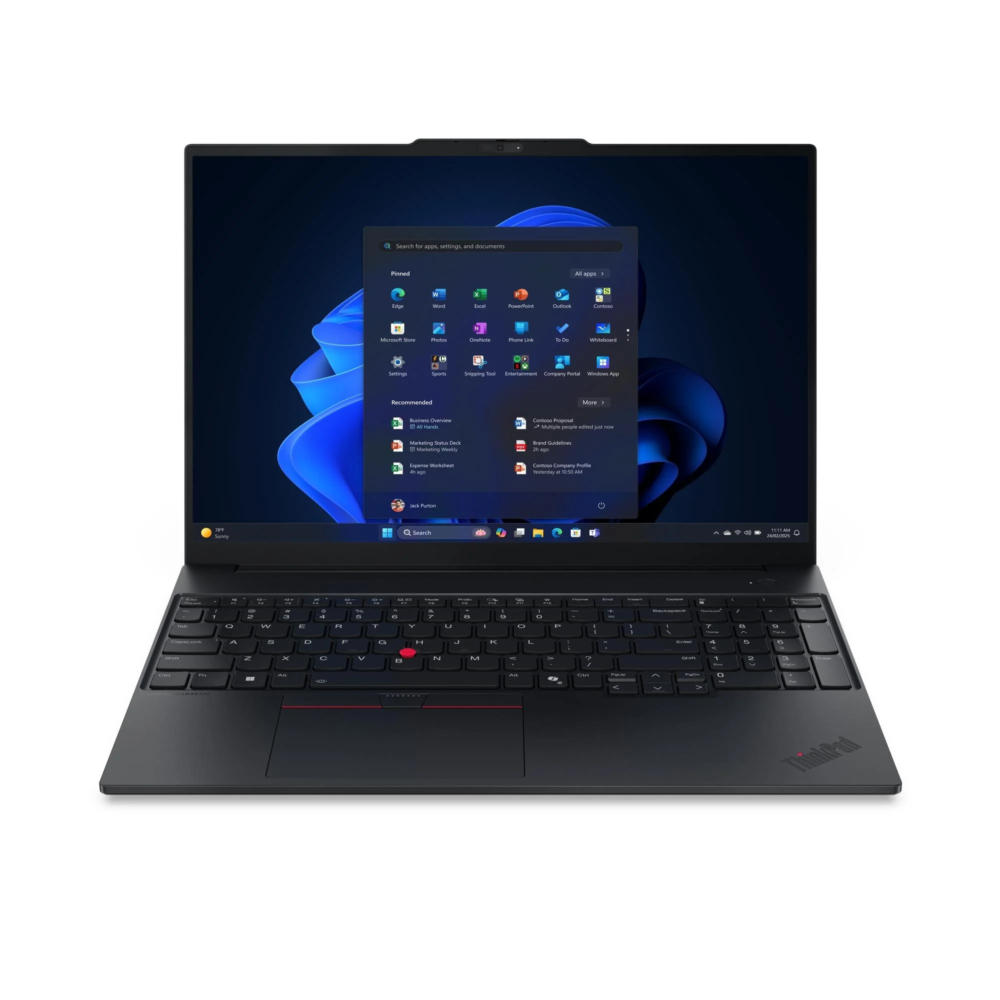 Lenovo ThinkPad E16 Gen 3 (21SR0038PH) Ultra 5 - Black