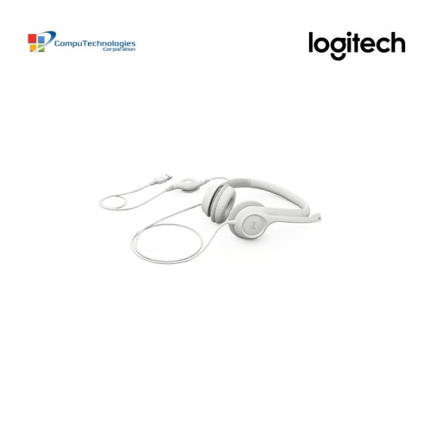 Logitech H390 USB Computer Headset (Off-white)