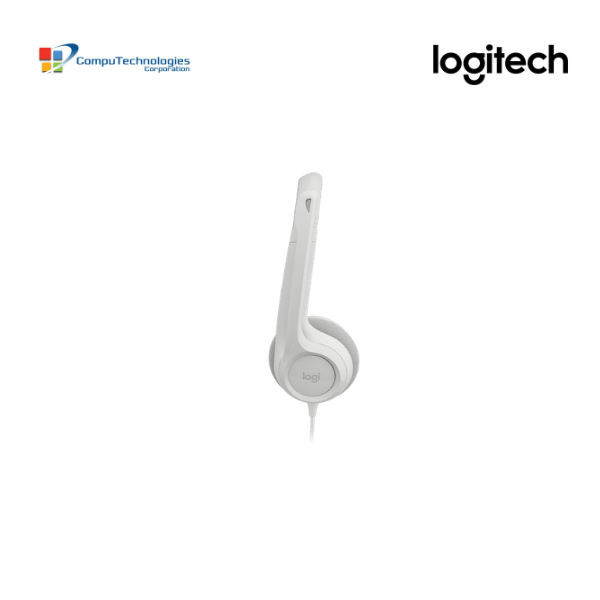 Logitech H390 USB Computer Headset (Off-white)