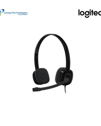 LOGITECH H151 STEREO HEADSET (BLACK)