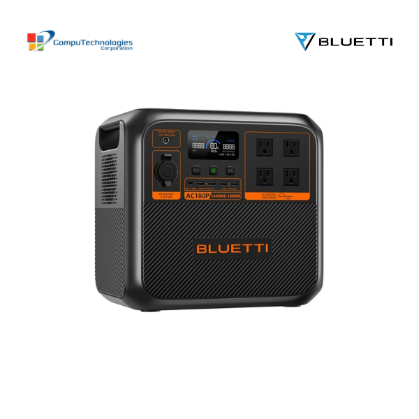 BLUETTI Premium AC180P 1800W Portable Power Station