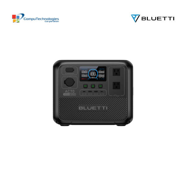 BLUETTI AC70P 1000W POWER STATION